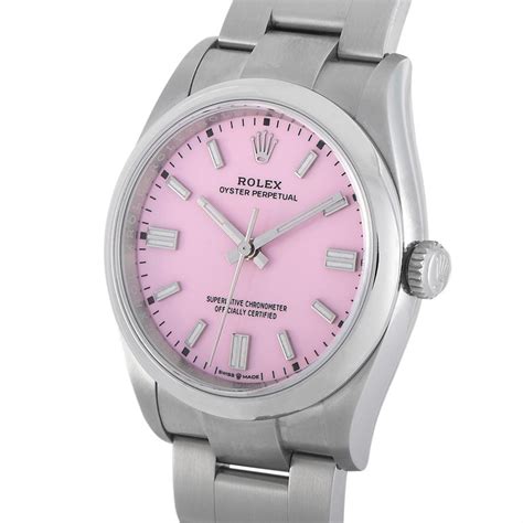 rolex 36 candy pink|Rolex Oyster Perpetual 36 watch: Oystersteel .